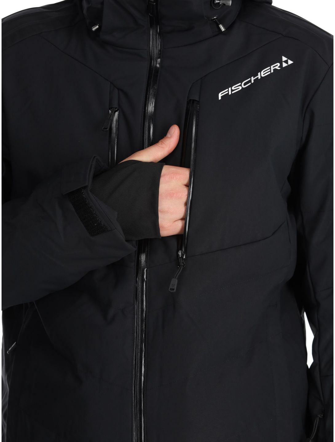 Fischer, Anniversary Skijacke Herren Black schwarz 