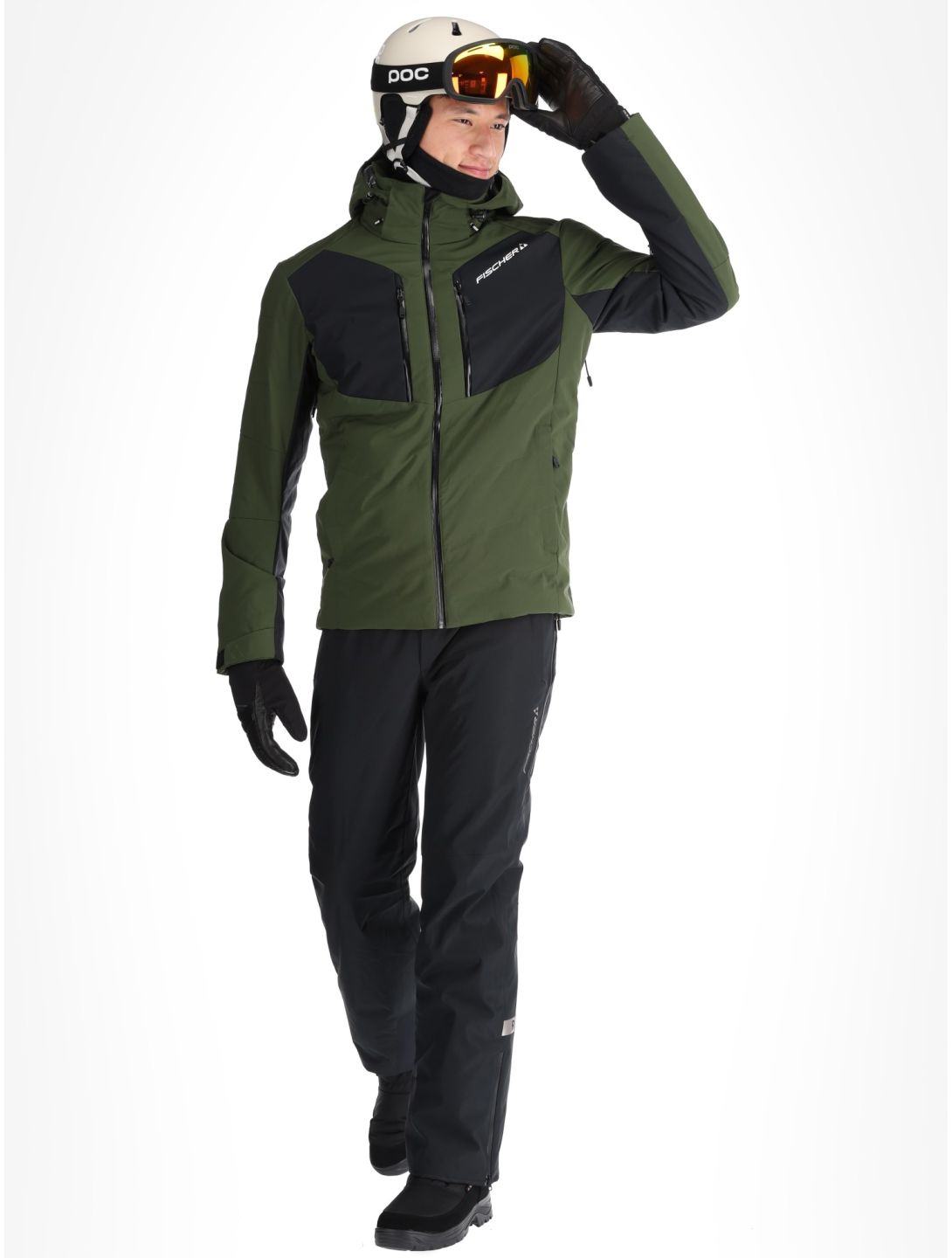 Fischer, Anniversary Skijacke Herren R.Green-R.Green-Black 