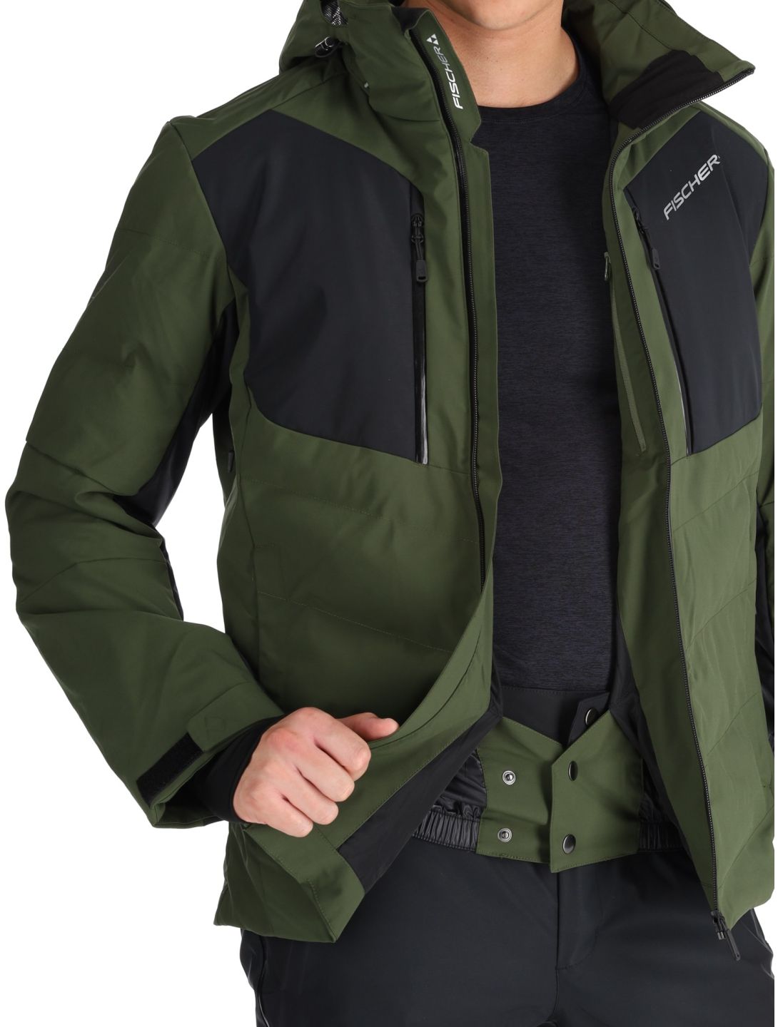 Fischer, Anniversary Skijacke Herren R.Green-R.Green-Black 