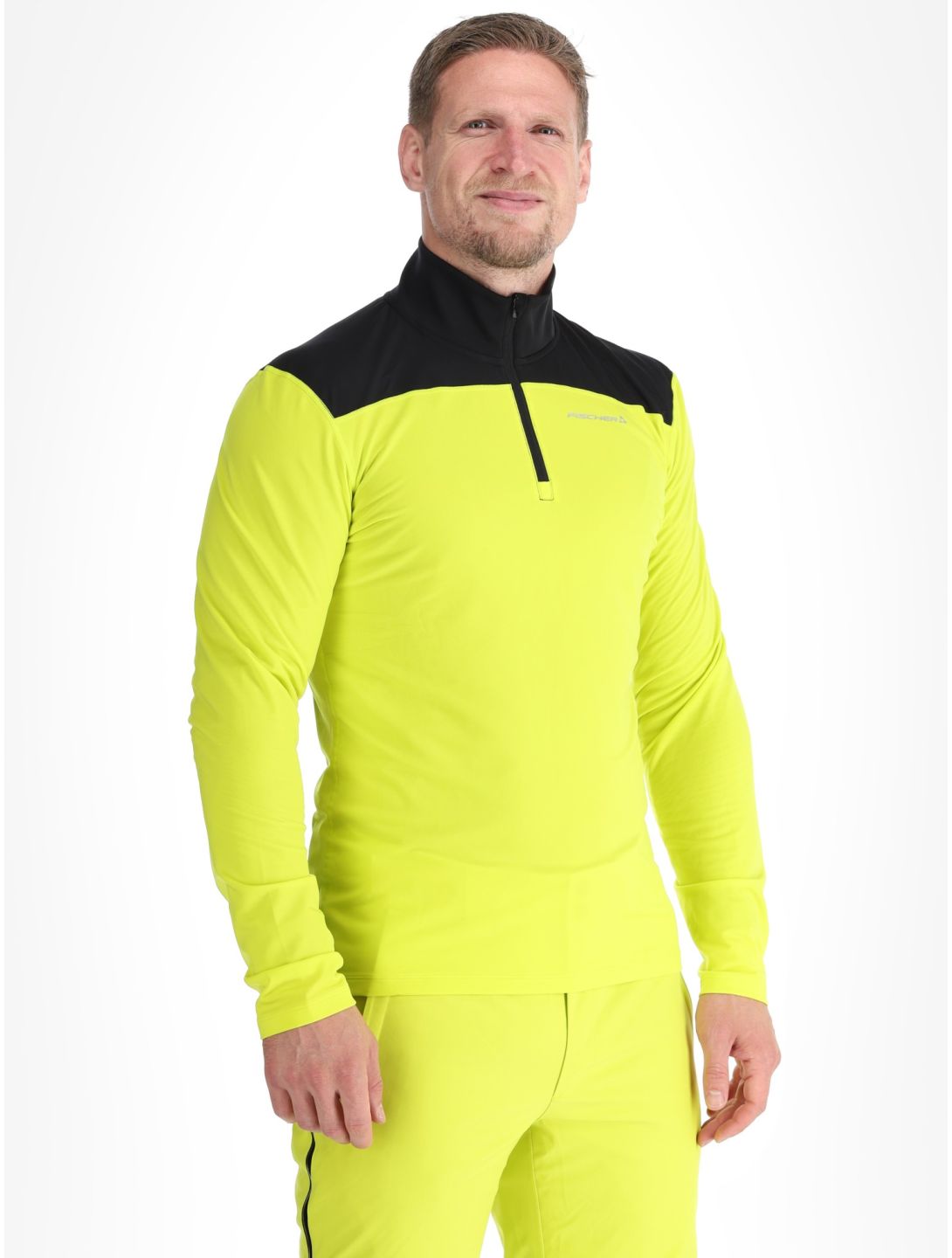 Fischer, Base Pro Pullover Herren Yellow F-Yellow F-Black 