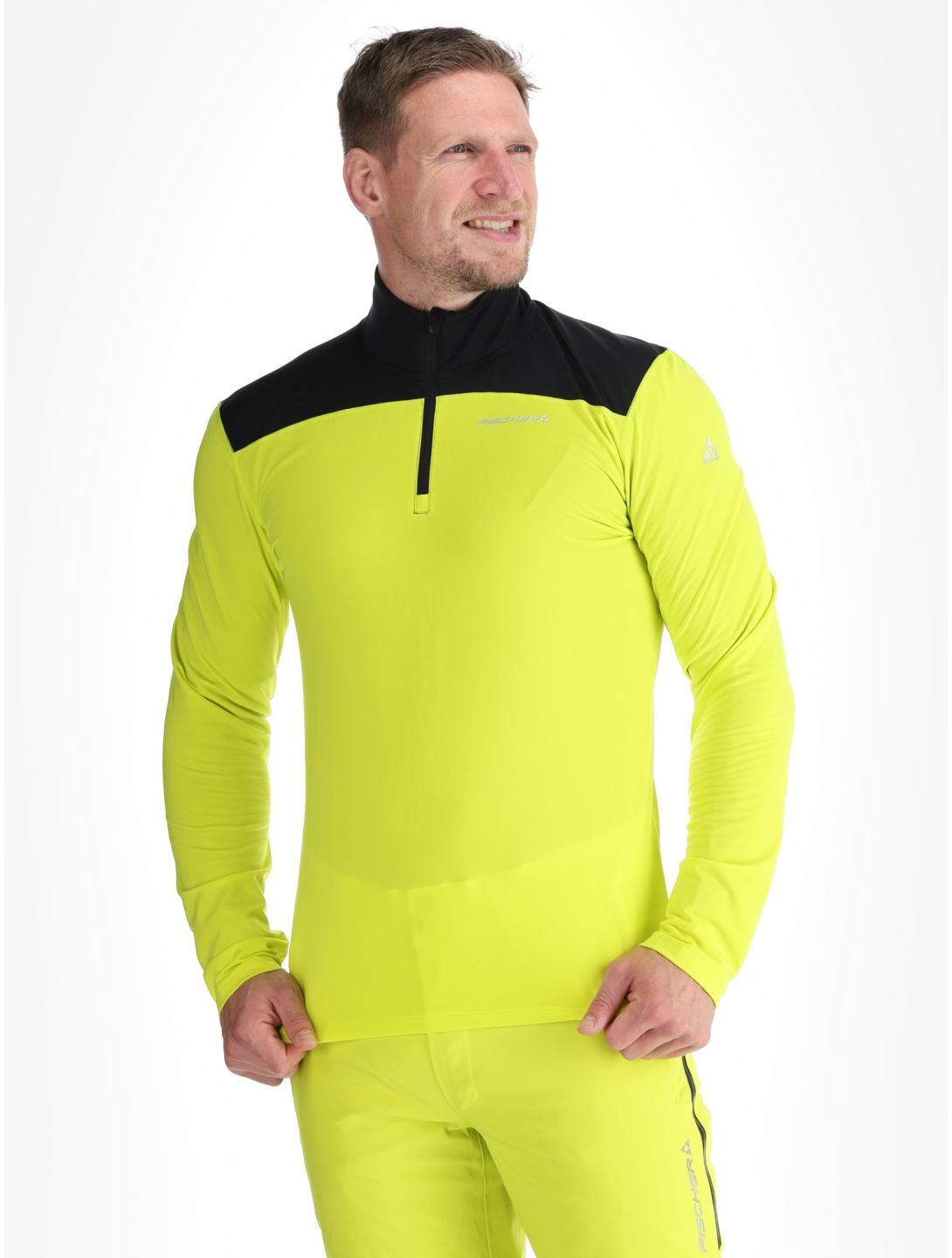 Fischer, Base Pro Pullover Herren Yellow F-Yellow F-Black 