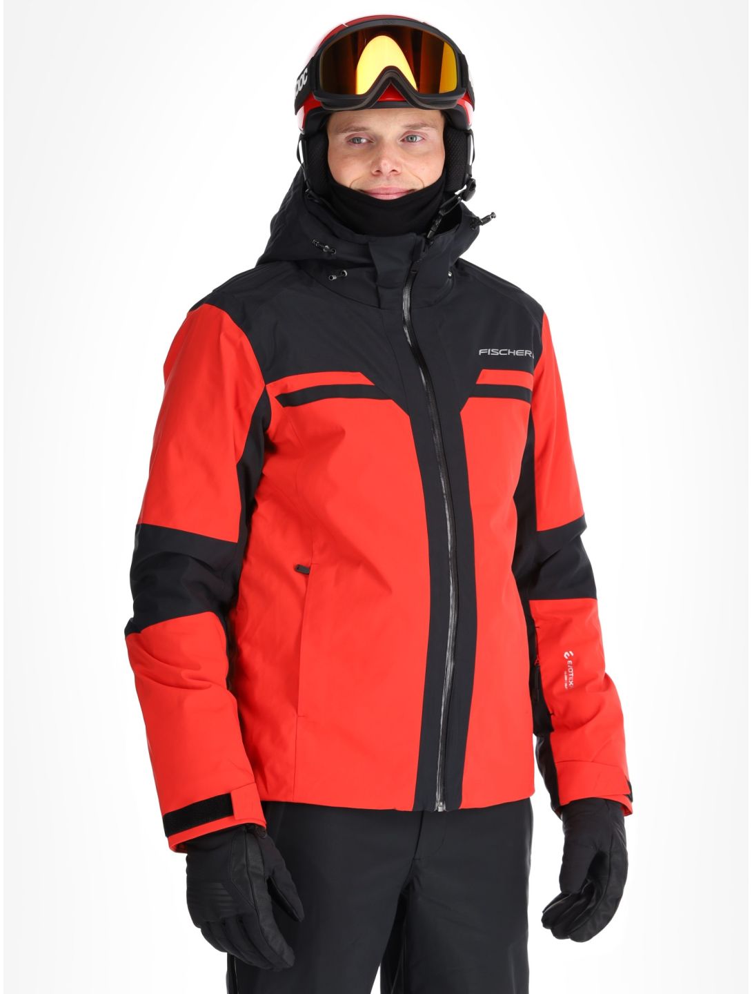 Fischer, Cascade Skijacke Herren C.Red-C.Red-Black 