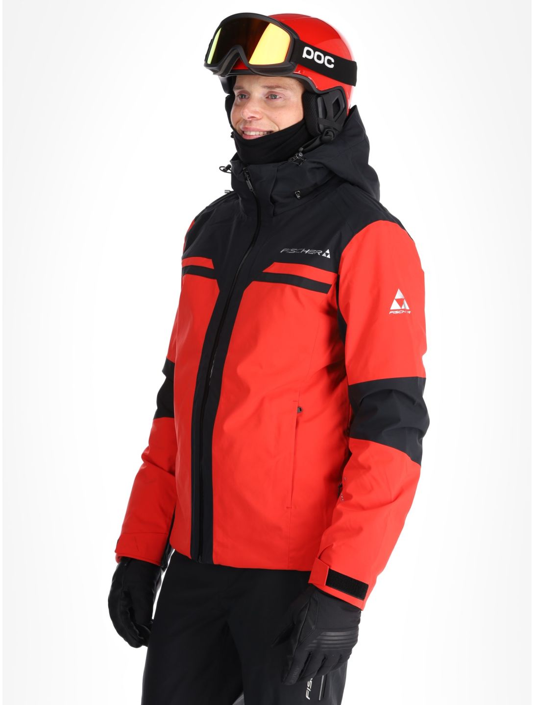 Fischer, Cascade Skijacke Herren C.Red-C.Red-Black 