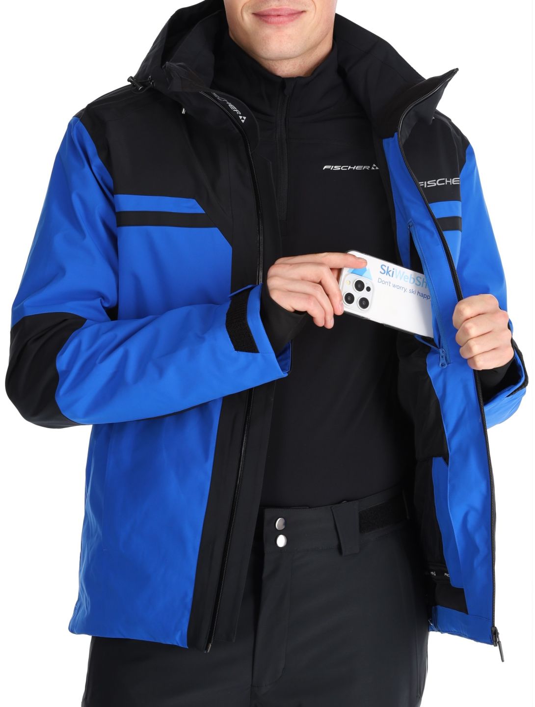 Fischer, Cascade Skijacke Herren O.Blue-O.Blue-Black 