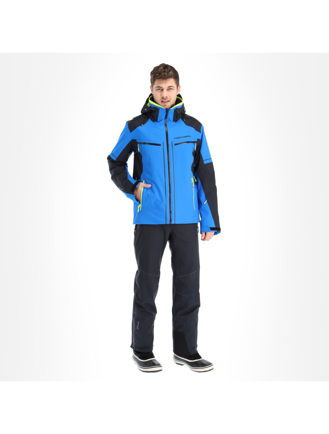 Fischer, Hans Knauss 2020 Skijacke Herren bold blau