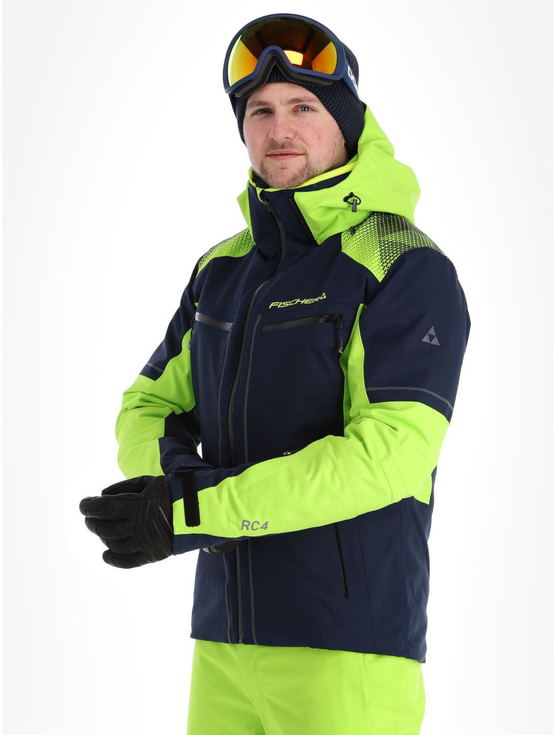 Fischer, RC4 Skijacke Herren Dark Navy blau 