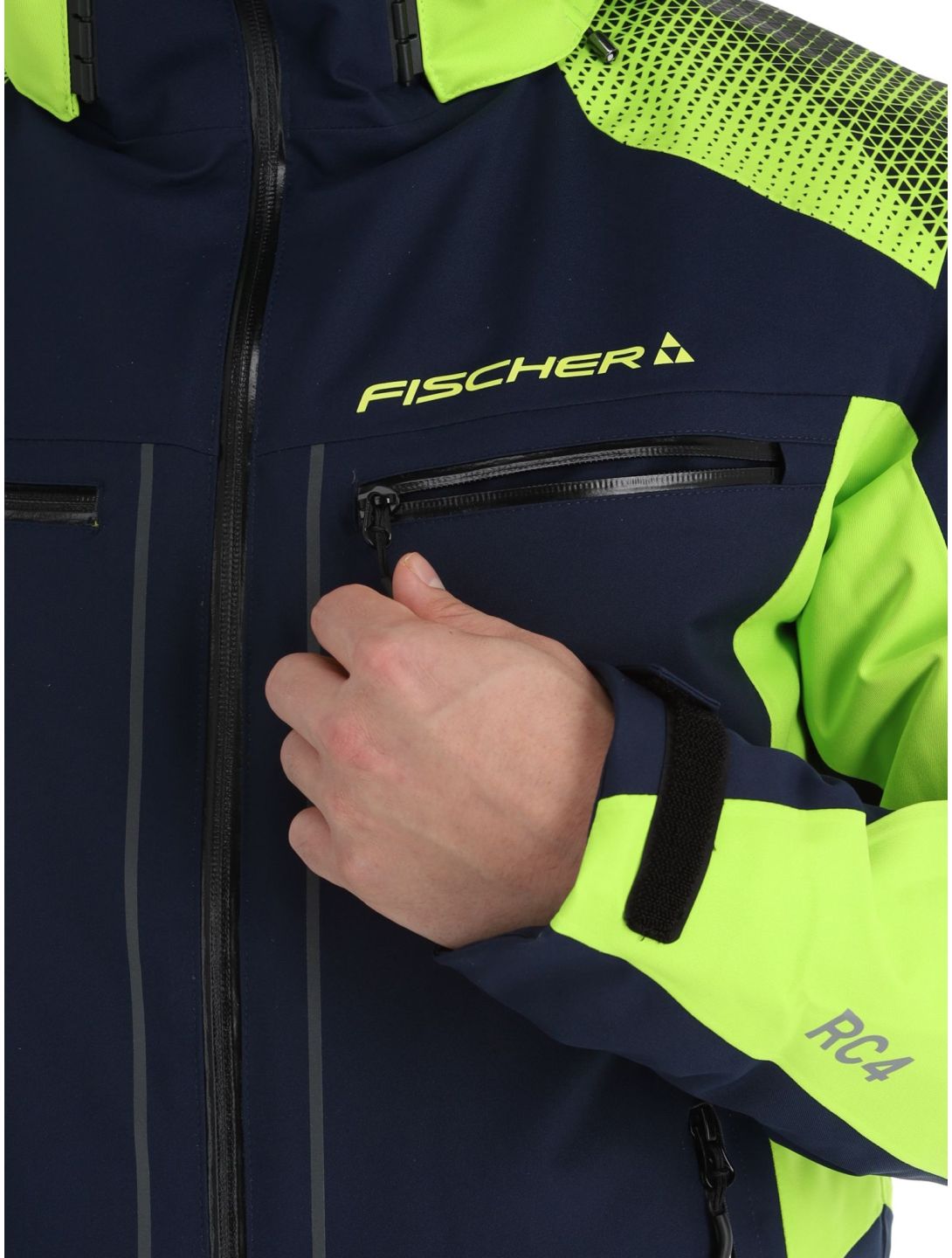 Fischer, RC4 Skijacke Herren Dark Navy blau 