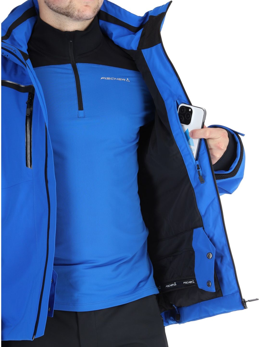 Fischer, RC4 Skijacke Herren Prince Blue blau 