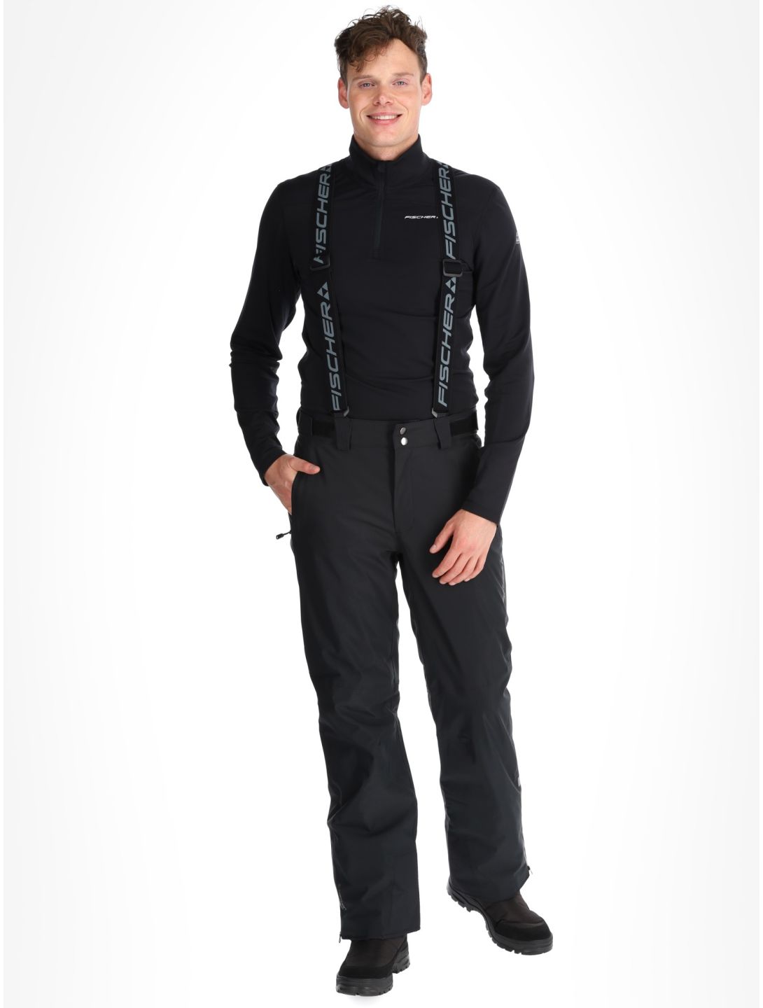 Fischer, RC4 Skihose Herren Black schwarz 