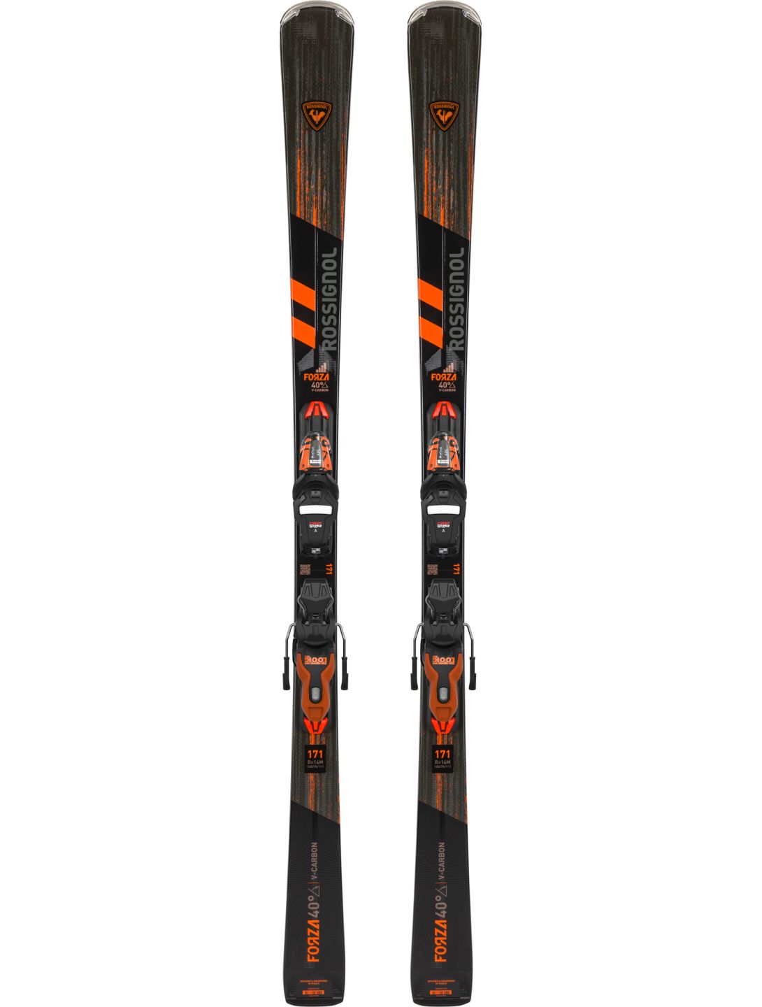 Rossignol, Forza 40° V-ca + Xpress 11 Gw (2024-2025) Skier Unisex Black schwarz 