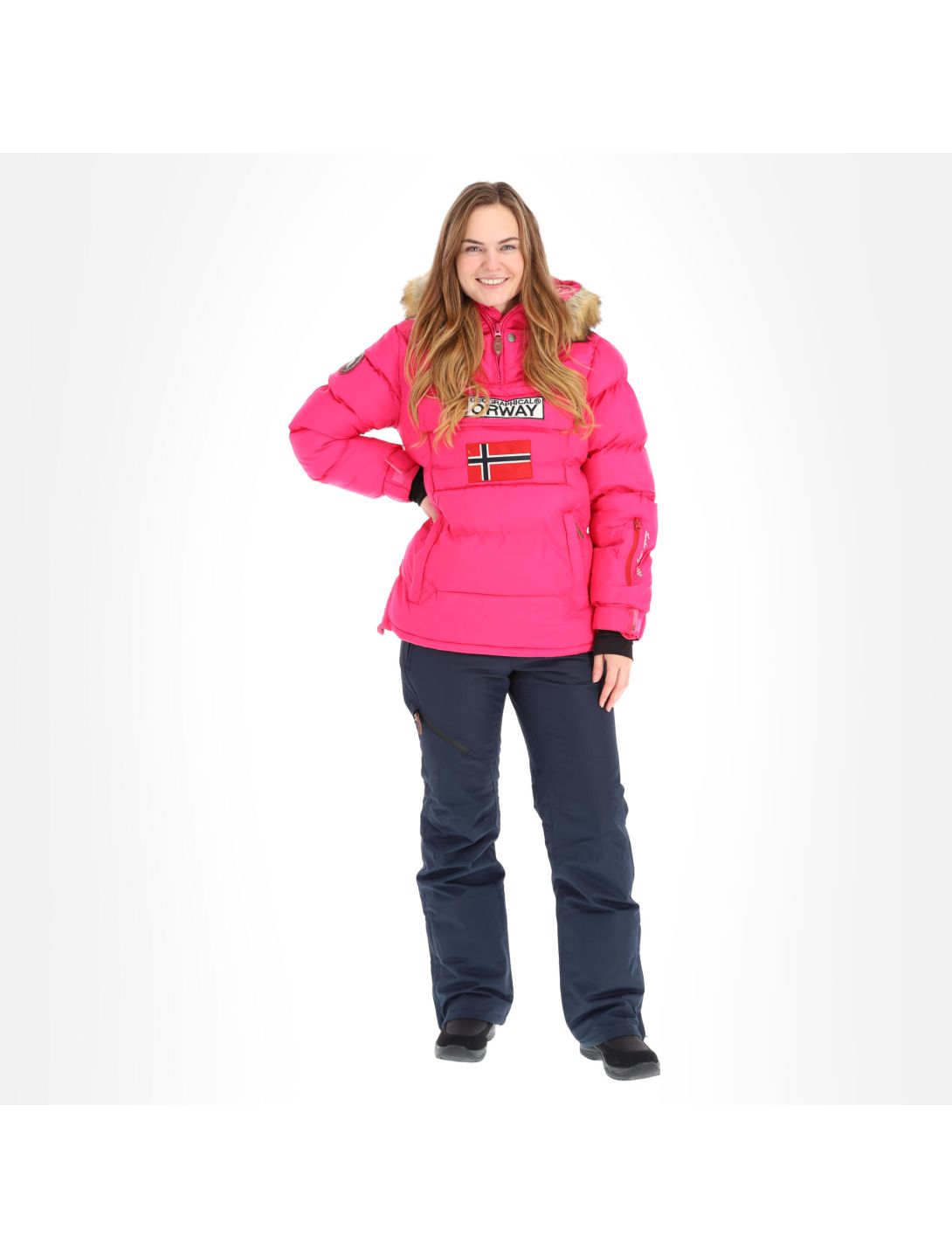 Geographical Norway, Belancolie 001 Skijacke Damen flashy rosa 