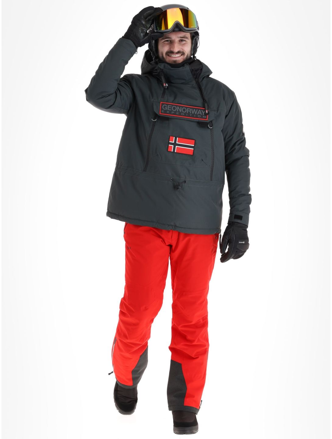 Geographical Norway, Benyamine Skijacke Herren Dark Grey grau 