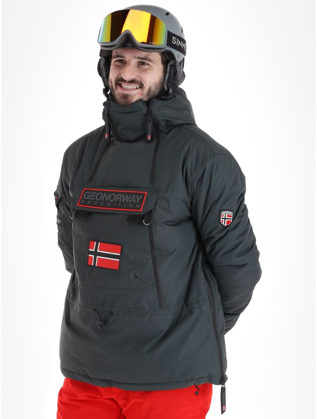 Geographical Norway, Benyamine Skijacke Herren Dark Grey grau 