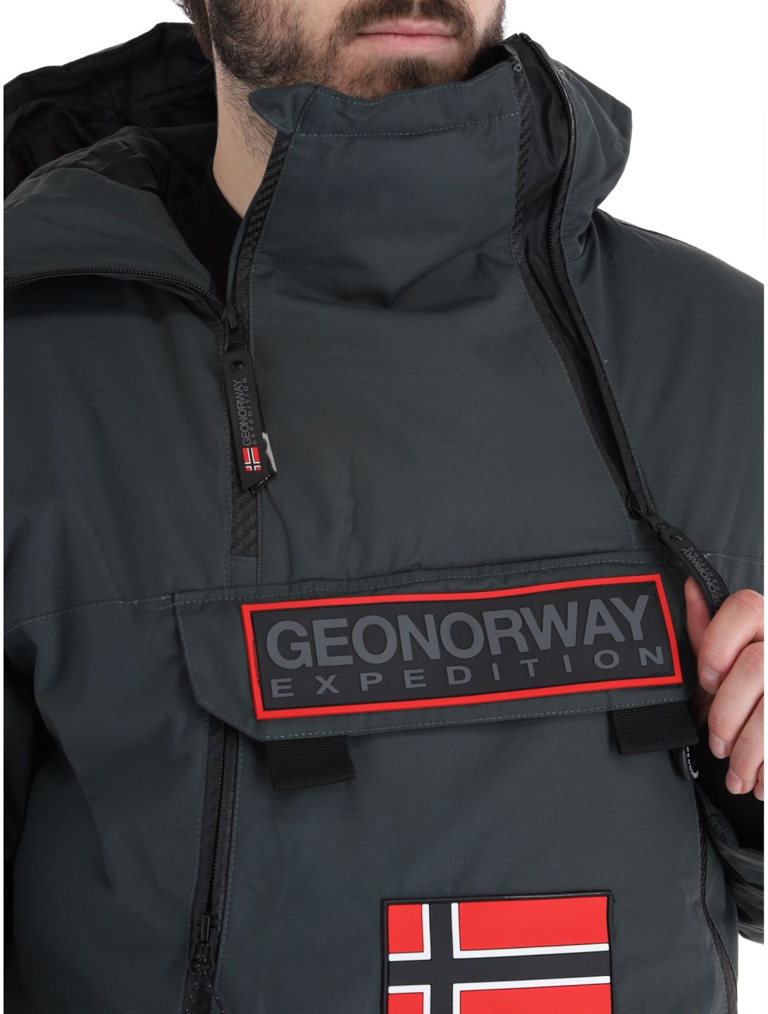 Geographical Norway, Benyamine Skijacke Herren Dark Grey grau 