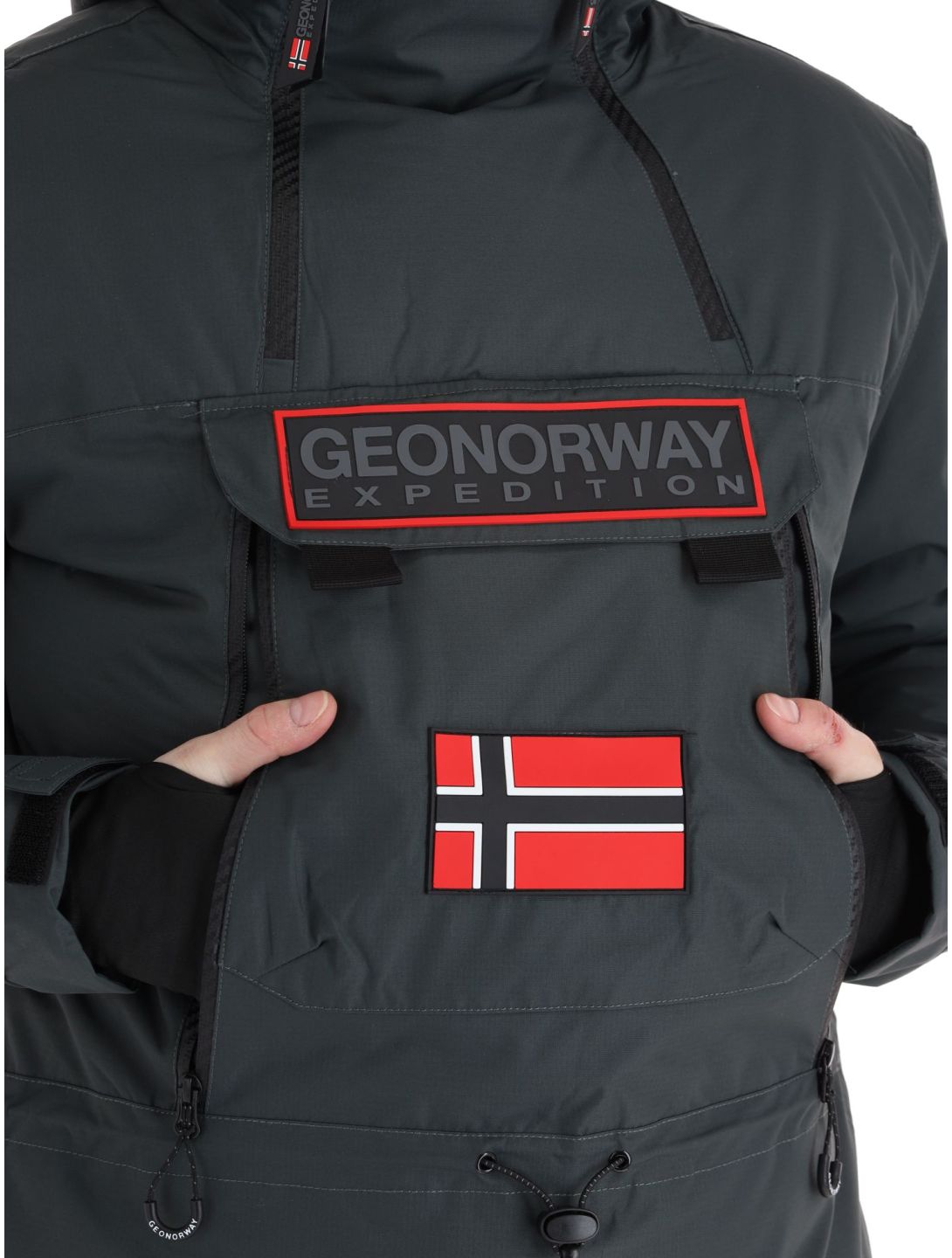 Geographical Norway, Benyamine Skijacke Herren Dark Grey grau 