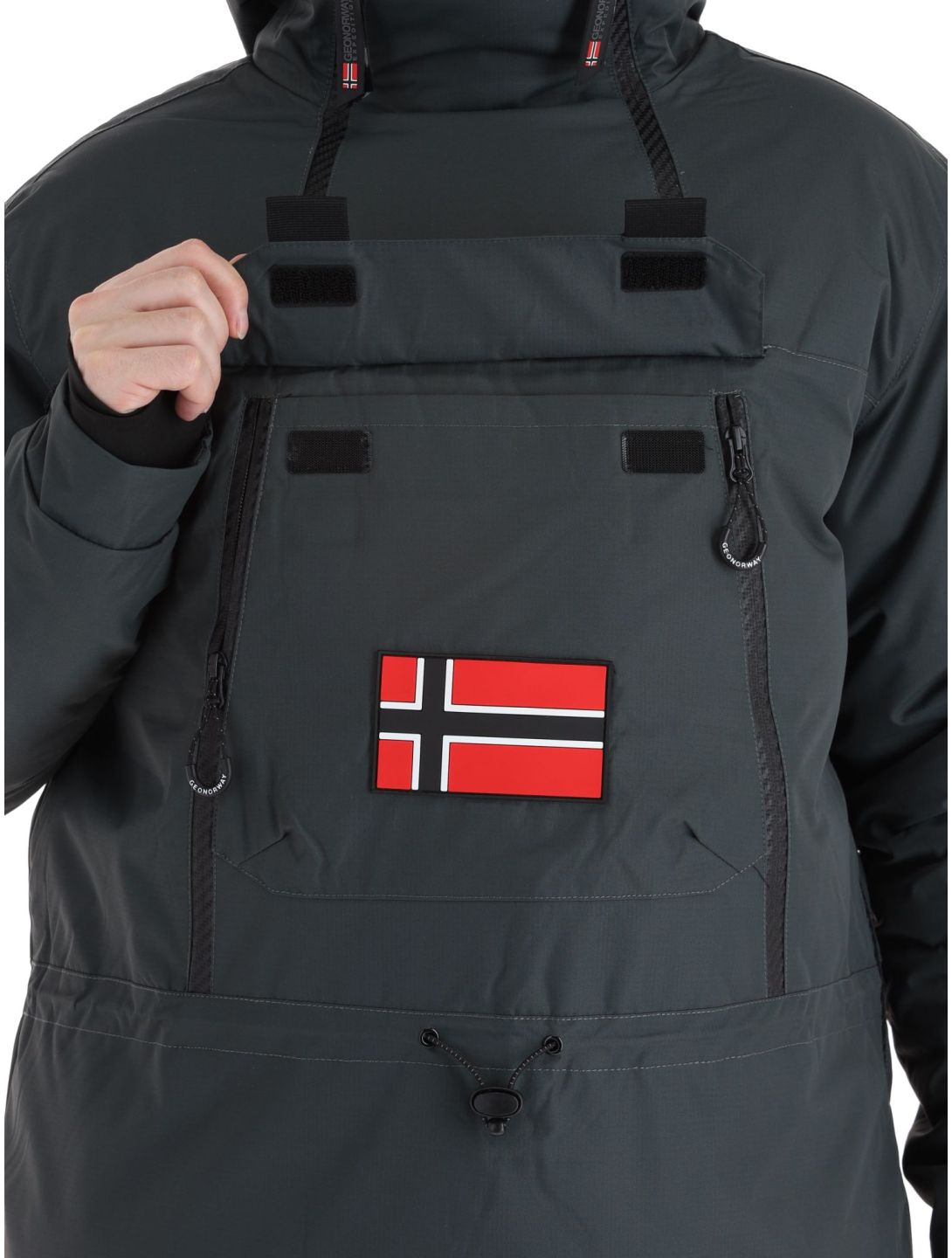 Geographical Norway, Benyamine Skijacke Herren Dark Grey grau 