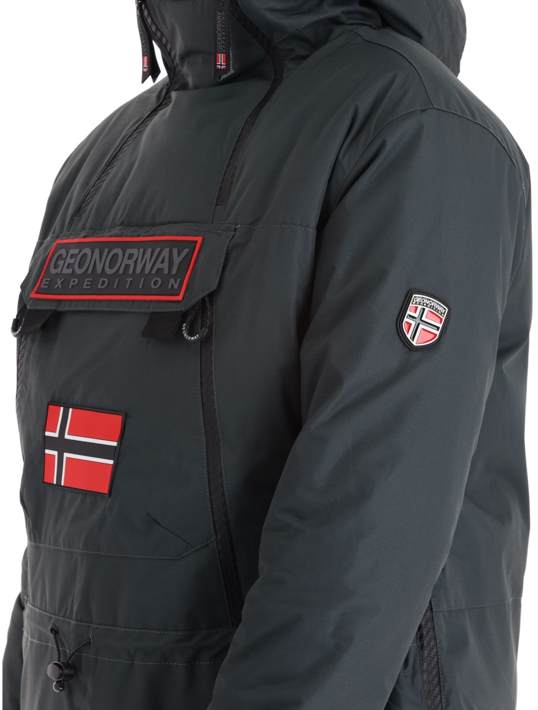 Geographical Norway, Benyamine Skijacke Herren Dark Grey grau 