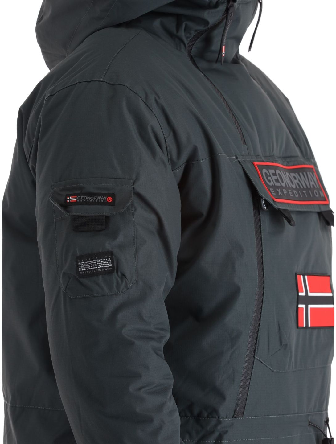 Geographical Norway, Benyamine Skijacke Herren Dark Grey grau 