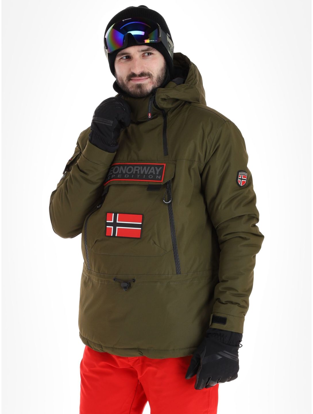 Geographical Norway, Benyamine Skijacke Herren Kaki grün 