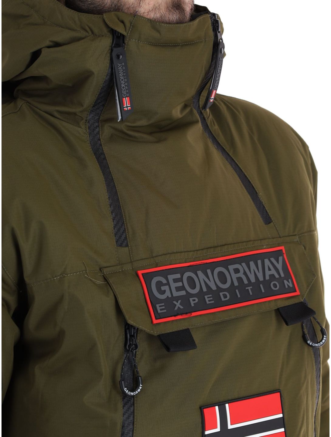 Geographical Norway, Benyamine Skijacke Herren Kaki grün 