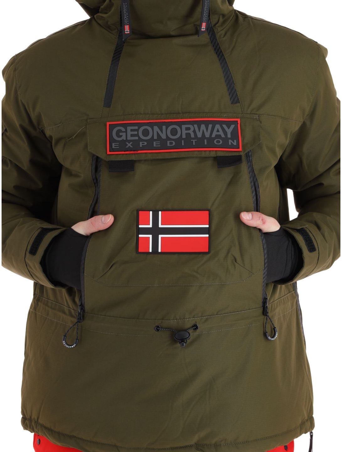 Geographical Norway, Benyamine Skijacke Herren Kaki grün 