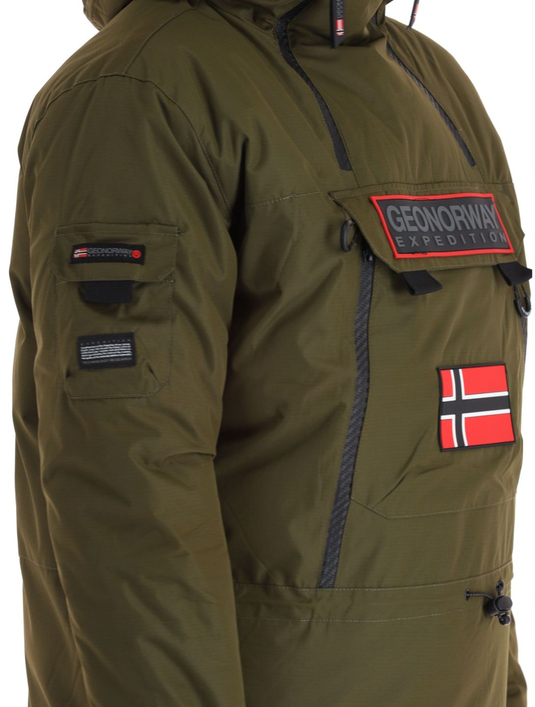 Geographical Norway, Benyamine Skijacke Herren Kaki grün 