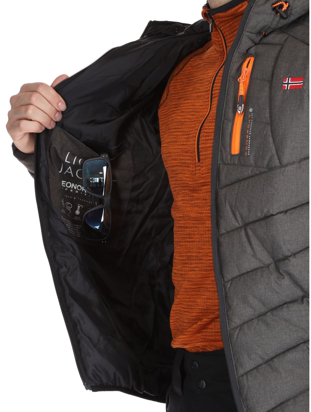 Geographical Norway, Bolchevic Skijacke Herren Dark Grey grau 