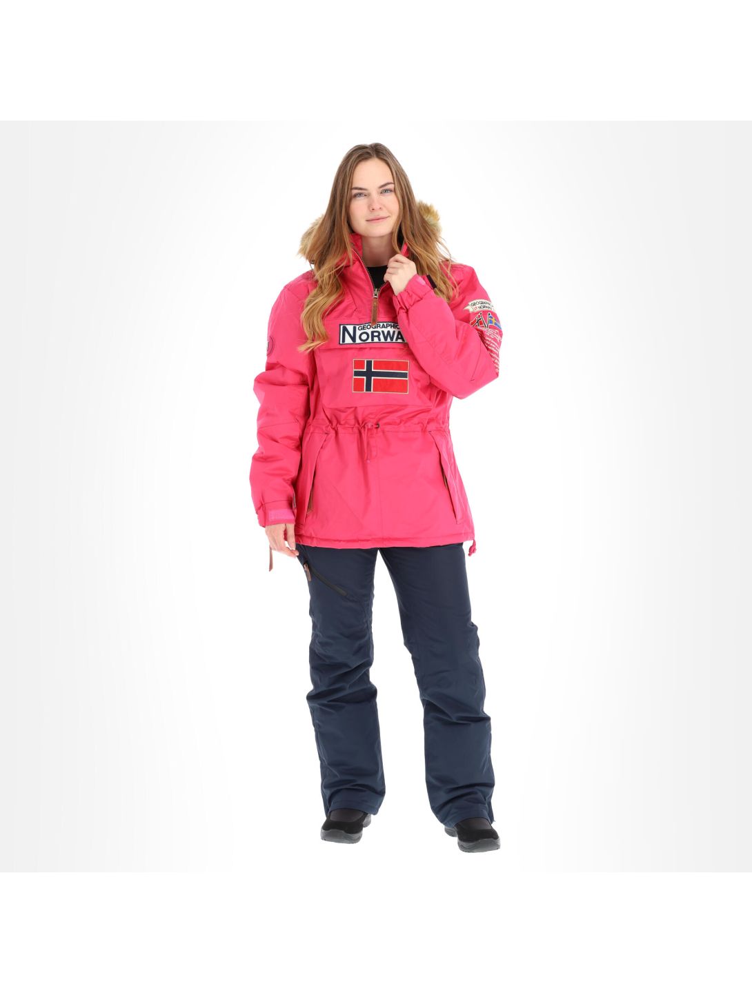 Geographical Norway, Bridget New 068 Skijacke Damen fuschia rosa 