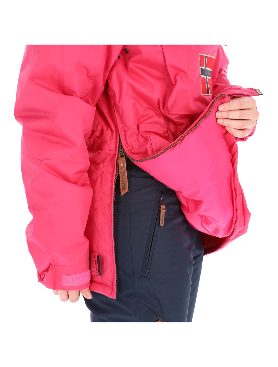 Geographical Norway, Bridget New 068 Skijacke Damen fuschia rosa 