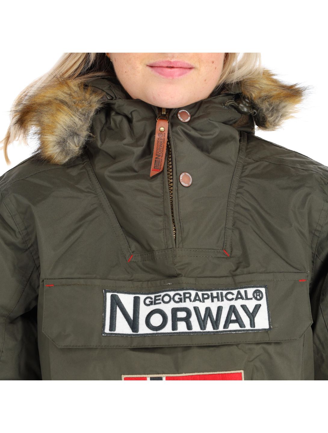 Geographical Norway, Bridget New 072 Skijacke Damen kaki grün 