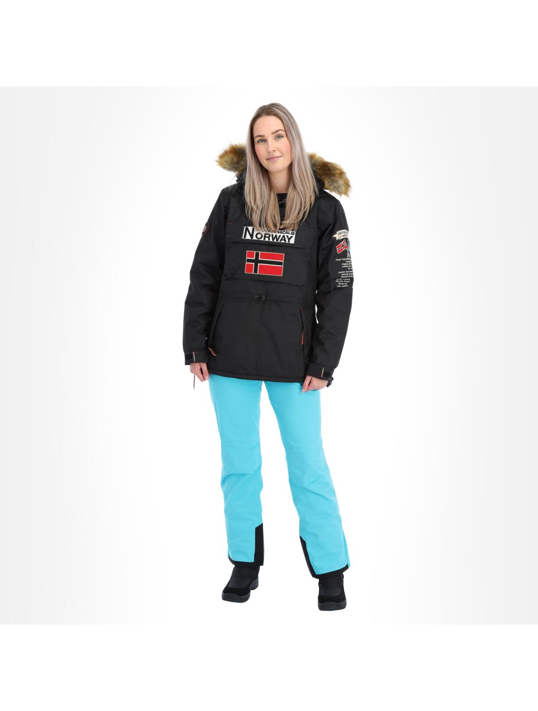 Geographical Norway, Bridget New 082 Skijacke Damen schwarz 