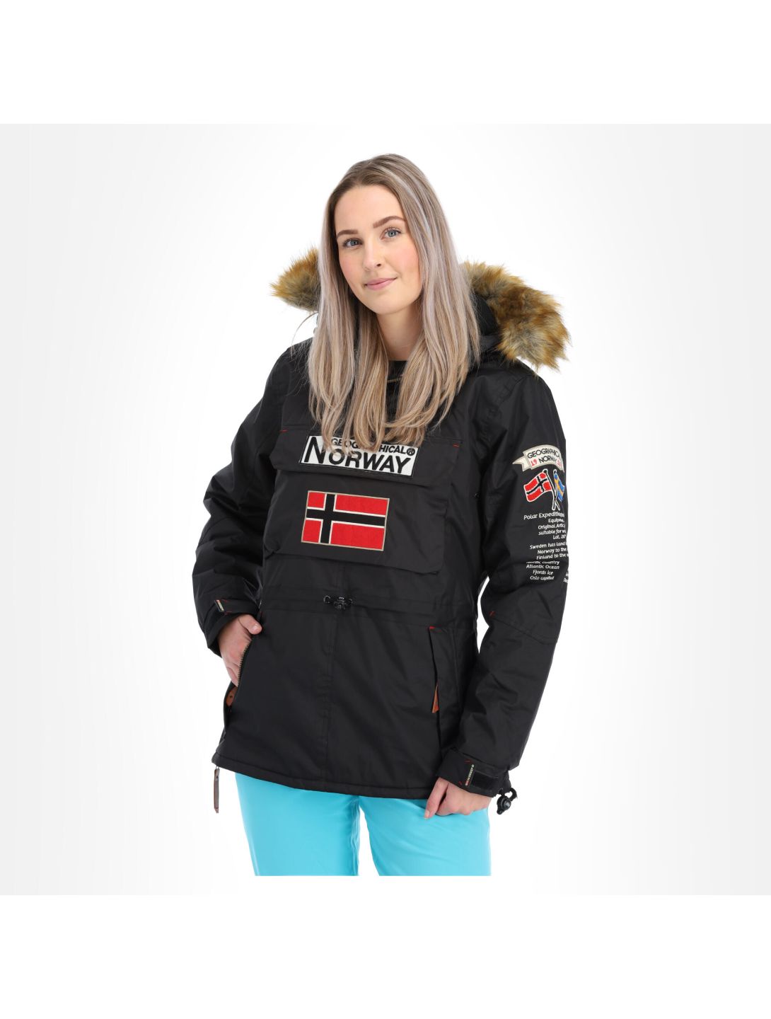 Geographical Norway, Bridget New 082 Skijacke Damen schwarz 