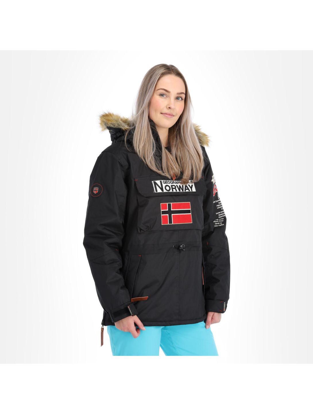 Geographical Norway, Bridget New 082 Skijacke Damen schwarz 