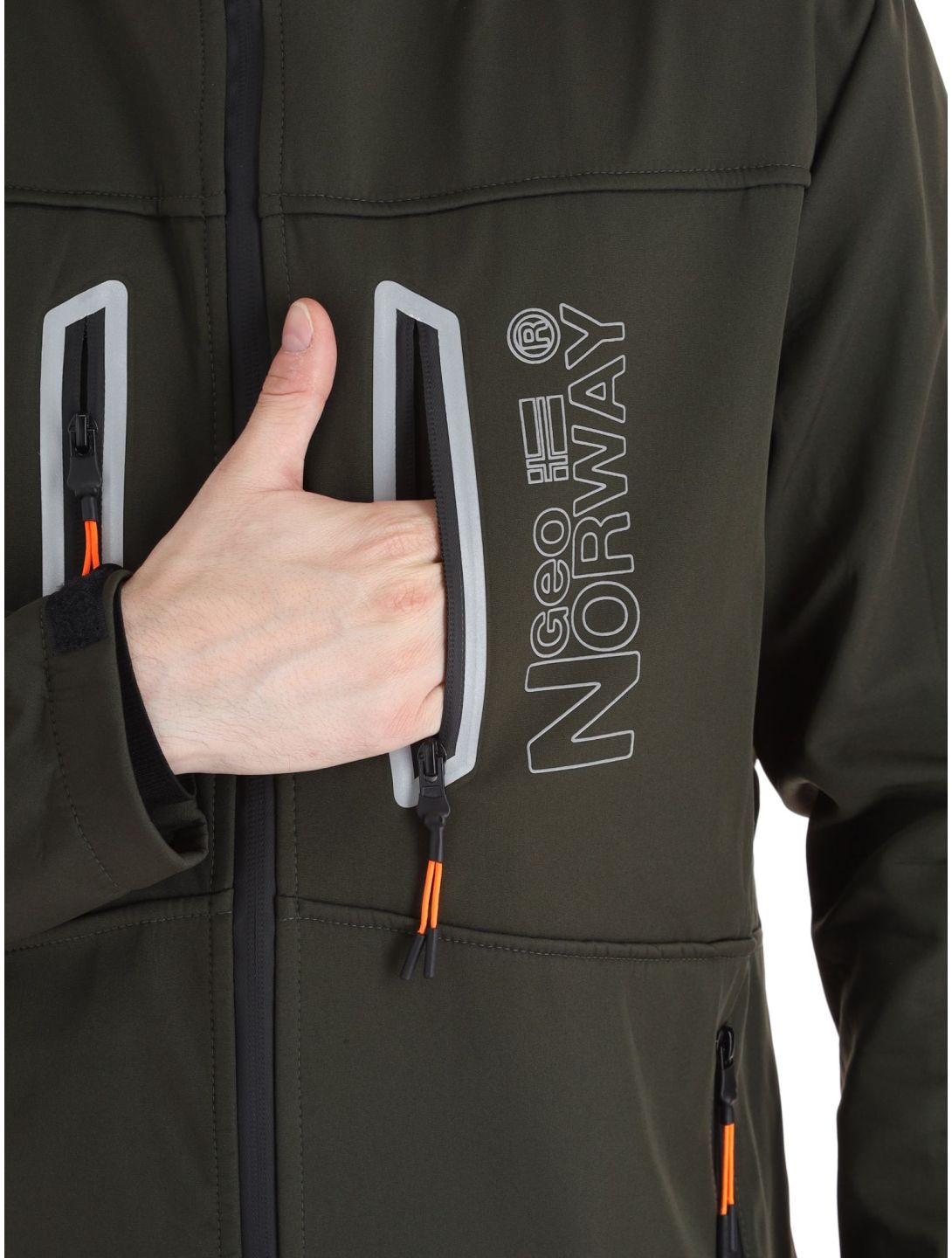 Geographical Norway, Trevar Softshell Skijacke Herren Kaki grün 