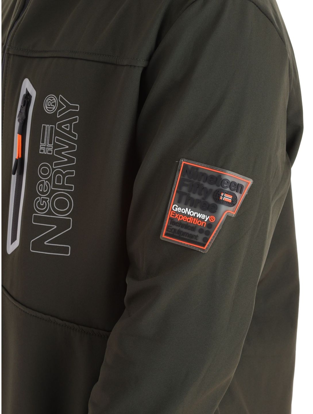 Geographical Norway, Trevar Softshell Skijacke Herren Kaki grün 