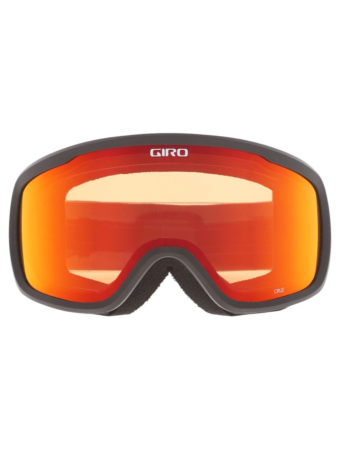 Giro, Cruz Skibrille Unisex Black Wordmark - Amber Scarlet schwarz 