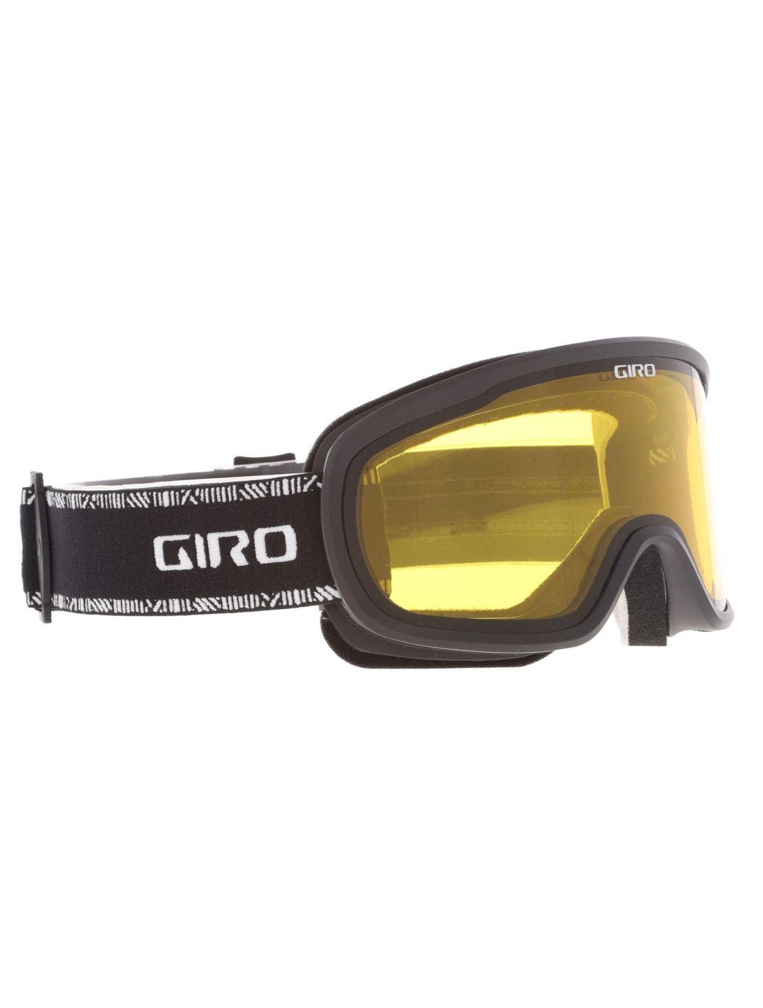 Giro, Moxie Skibrille Unisex Black & White Shute - Amber Gold schwarz, weiß 