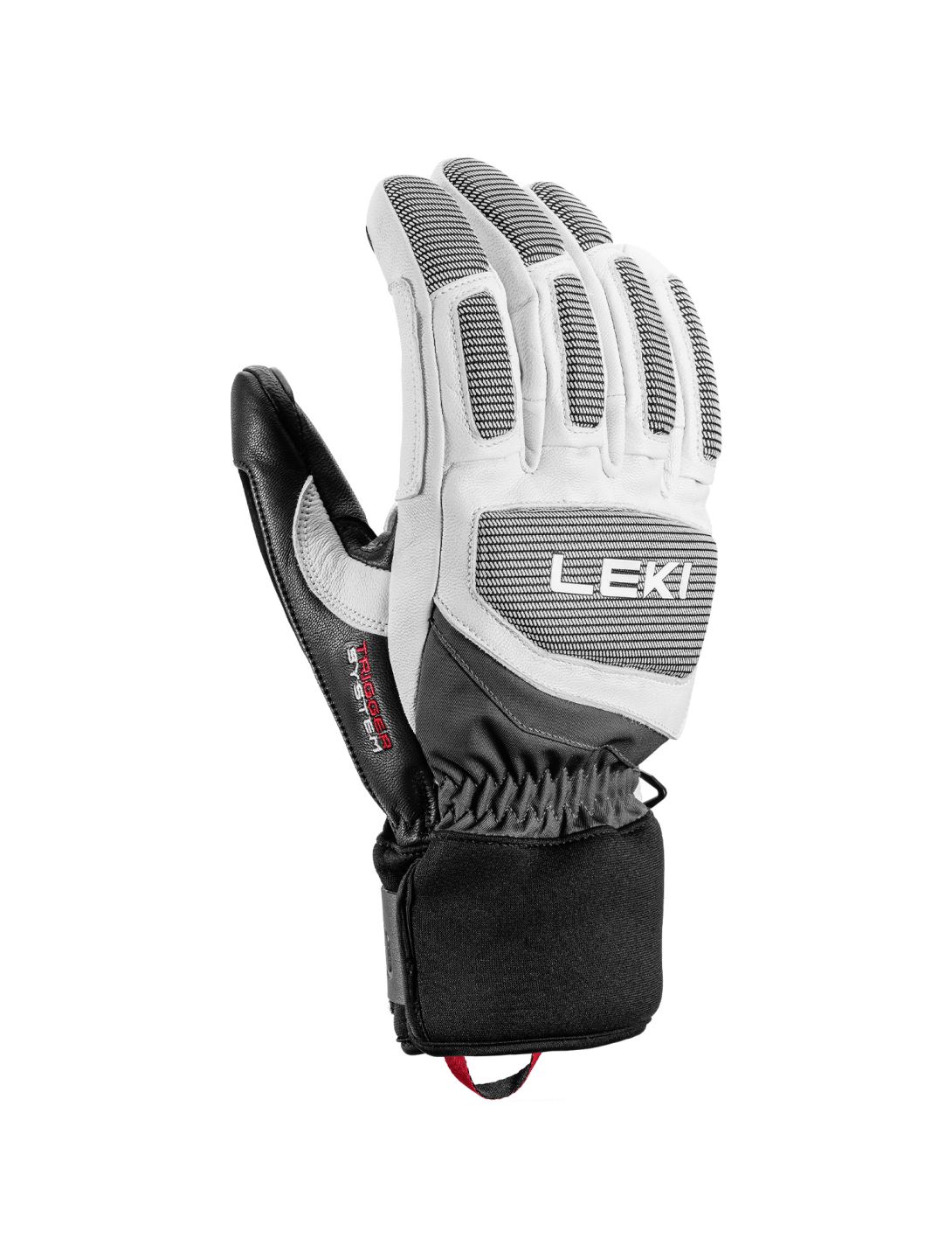 Leki, Griffin Pro 3D Skihandschuhe Herren White / Black schwarz, weiß 