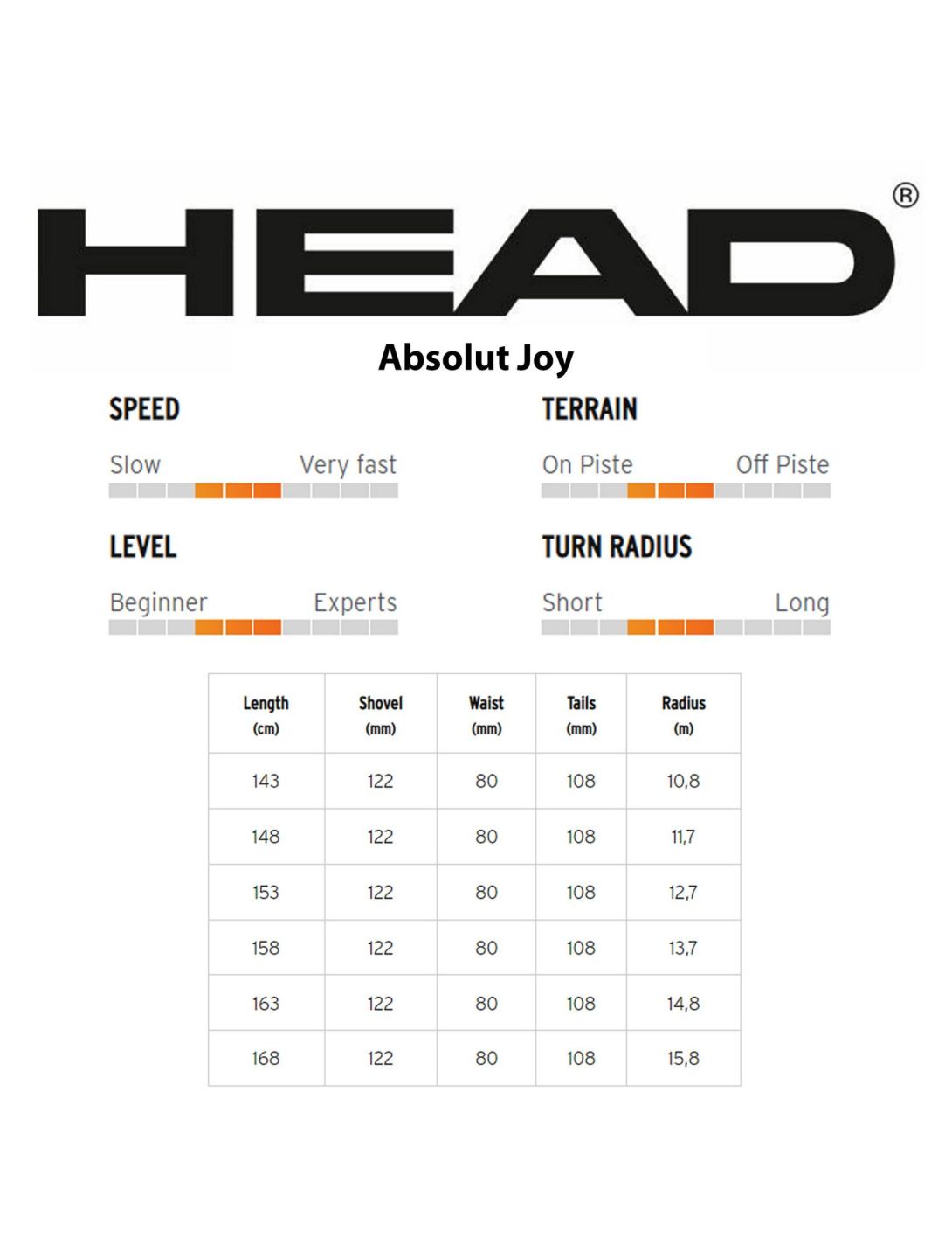 Head, e.absolut Joy + Joy 9 GW SLR (2023/24) Skier Damen 