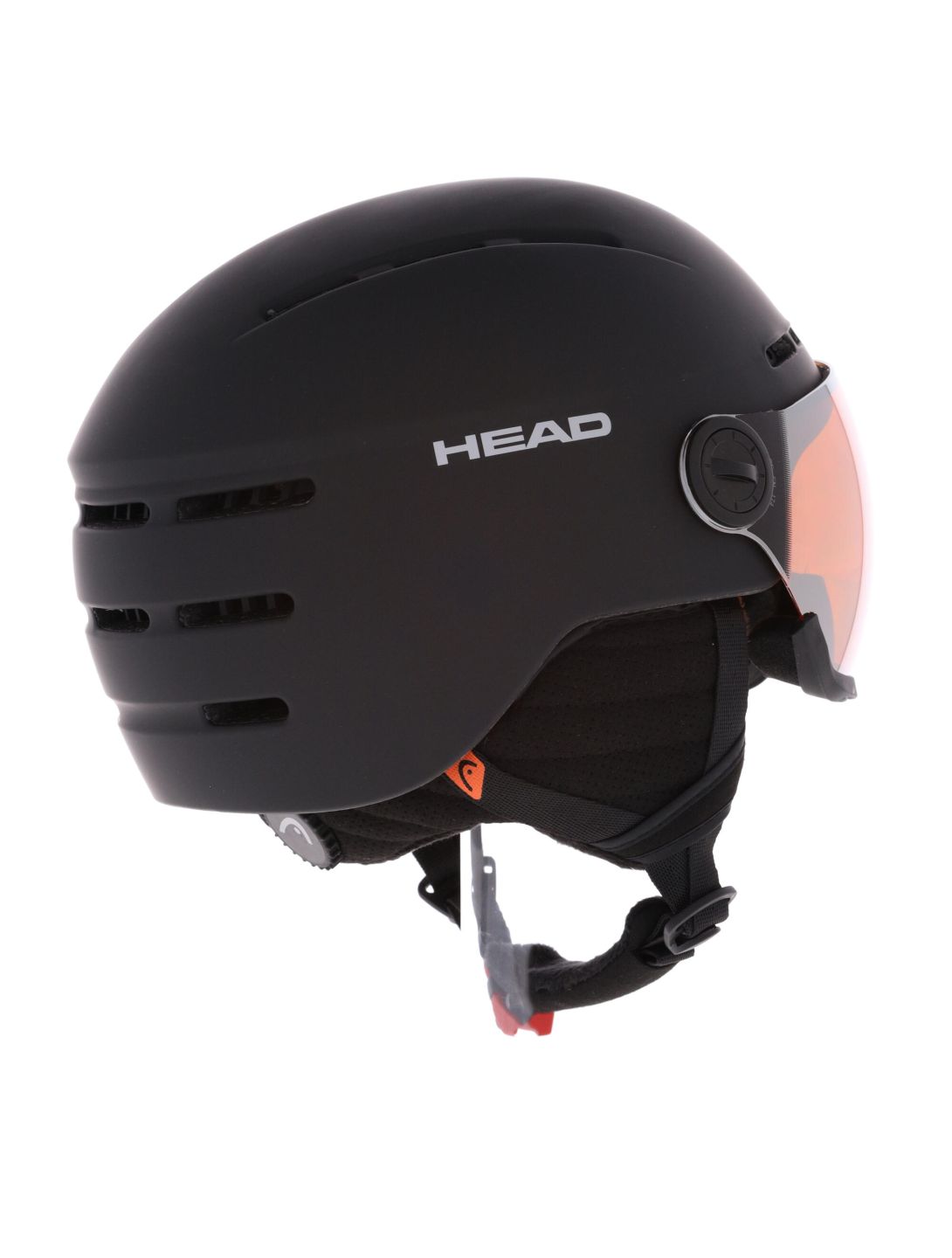 Head, Knight Skihelm mit Visier Unisex Black schwarz 