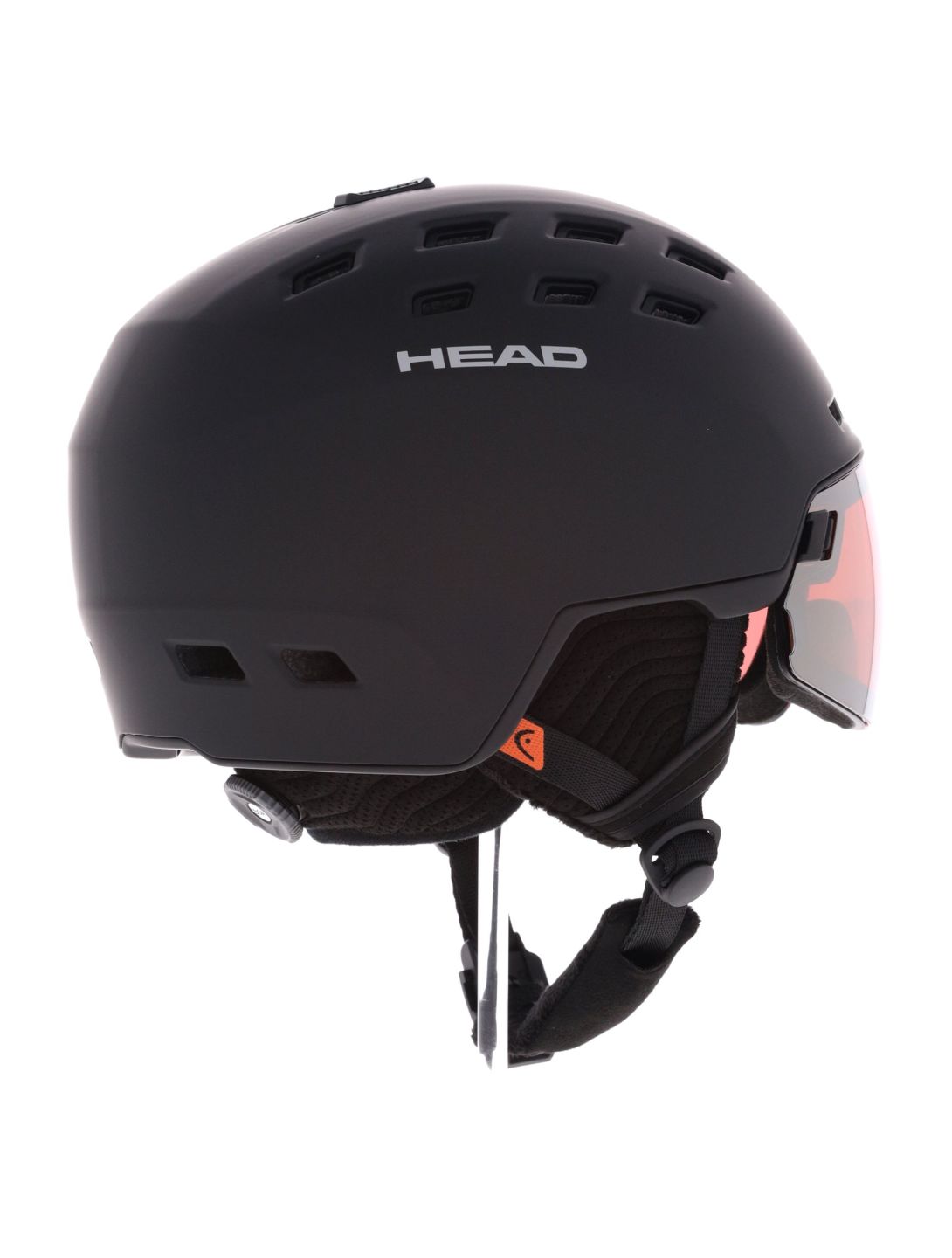 Head, Radar Skihelm mit Visier Unisex Black schwarz 