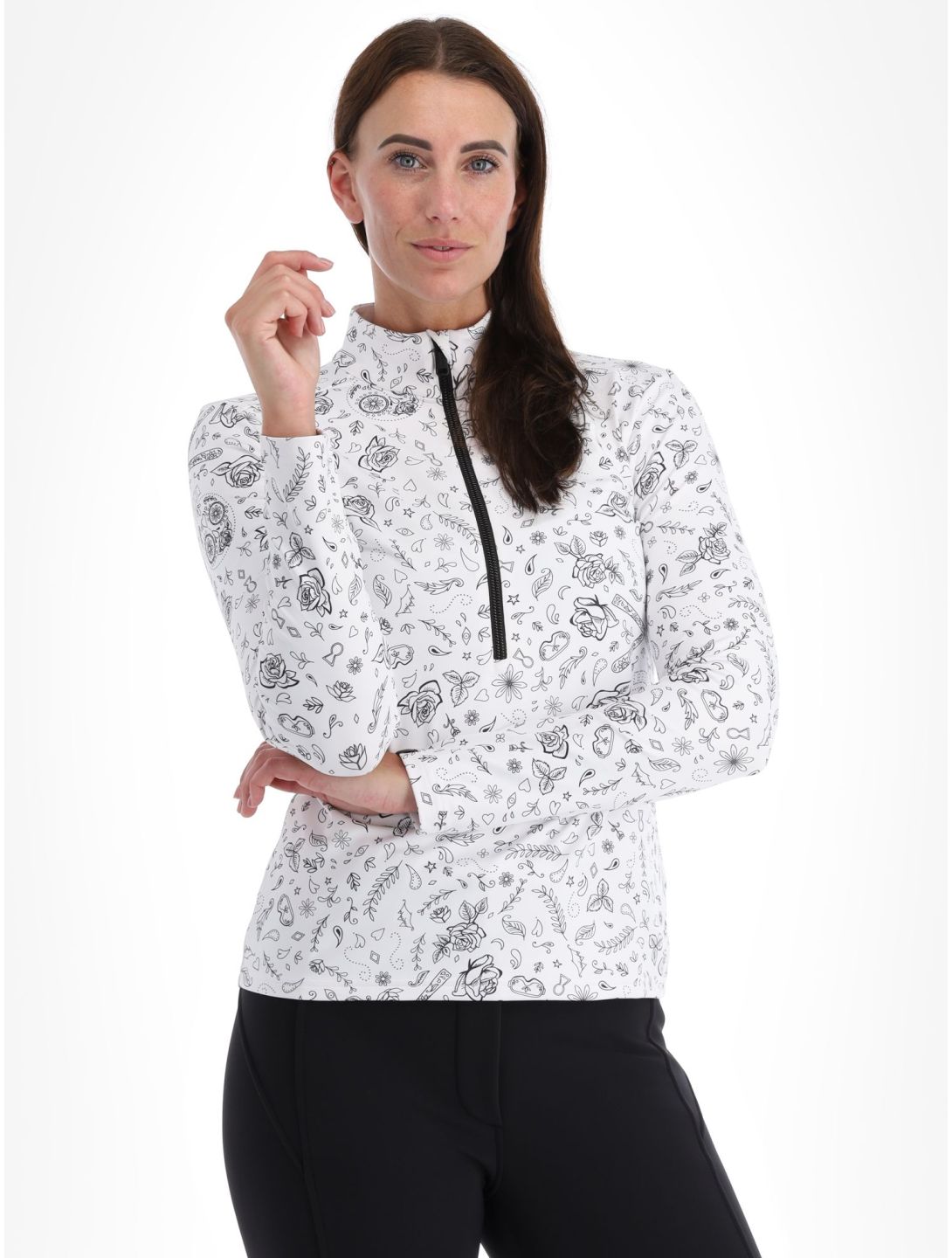 Head, Rebels Pullover Damen White & Black schwarz, weiß 