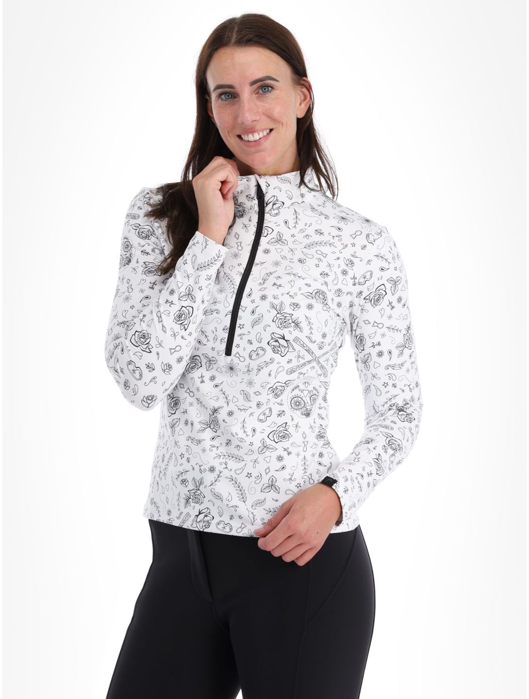 Head, Rebels Pullover Damen White & Black schwarz, weiß 