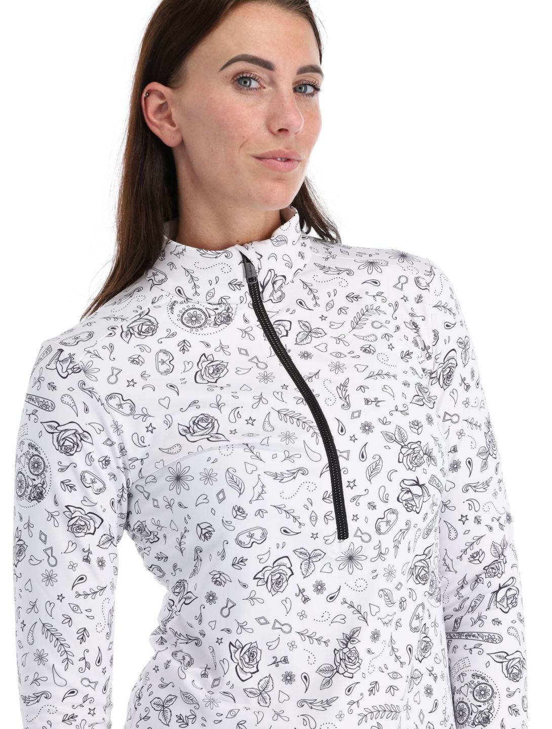 Head, Rebels Pullover Damen White & Black schwarz, weiß 