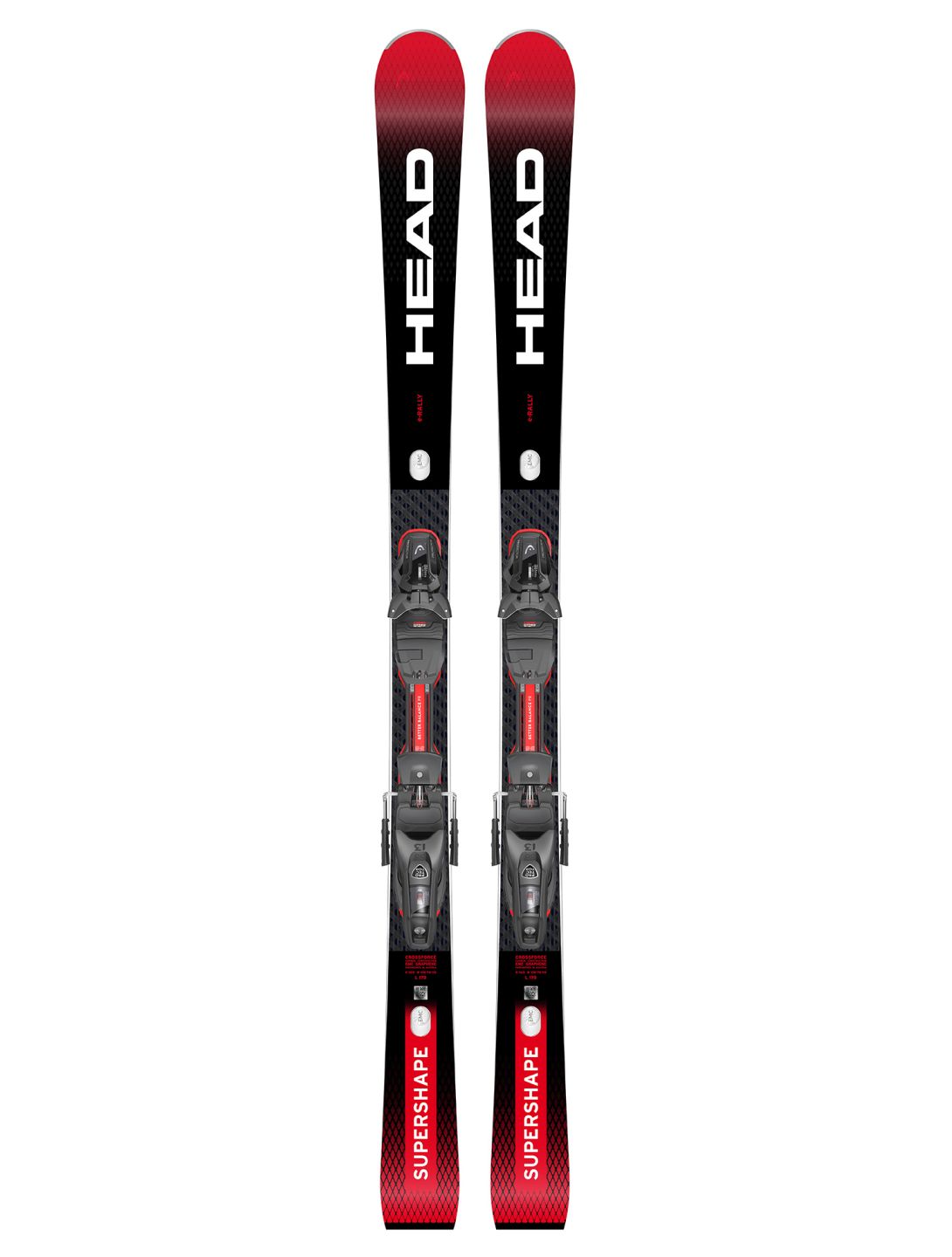 Head, Supershape e-Rally + Protector PR 13 GW (2024-2025) Skier Unisex Red 