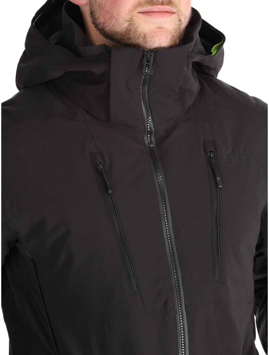 Helly Hansen, Alpha 4.0 Skijacke Herren Black schwarz 