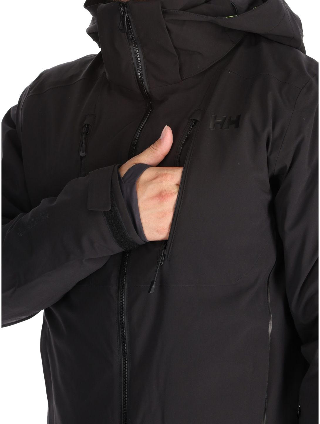 Helly Hansen, Alpha 4.0 Skijacke Herren Black schwarz 