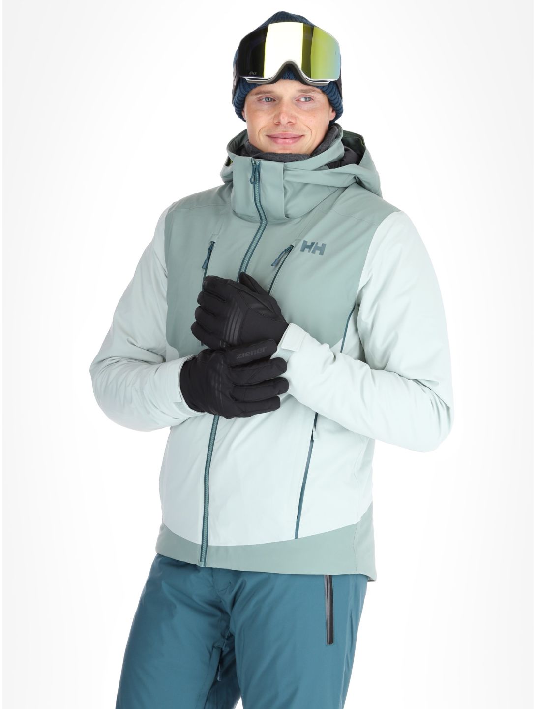 Helly Hansen, Alpha 4.0 Skijacke Herren Cactus grün 