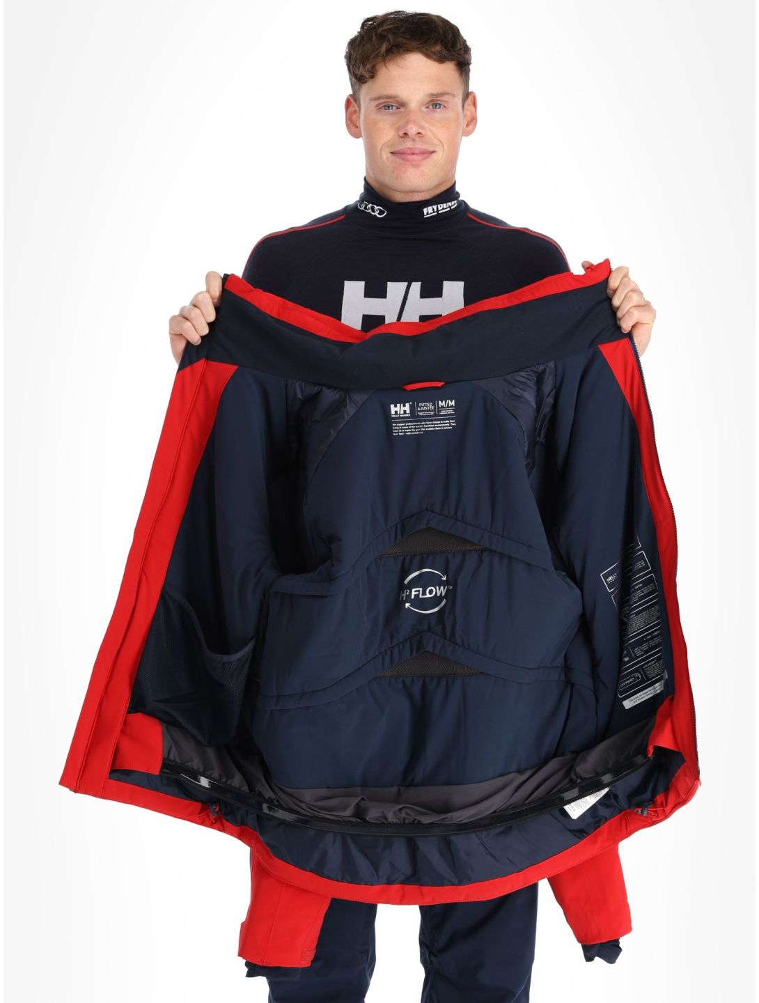 Helly Hansen, Alpha 4.0 Skijacke Herren Red rot 