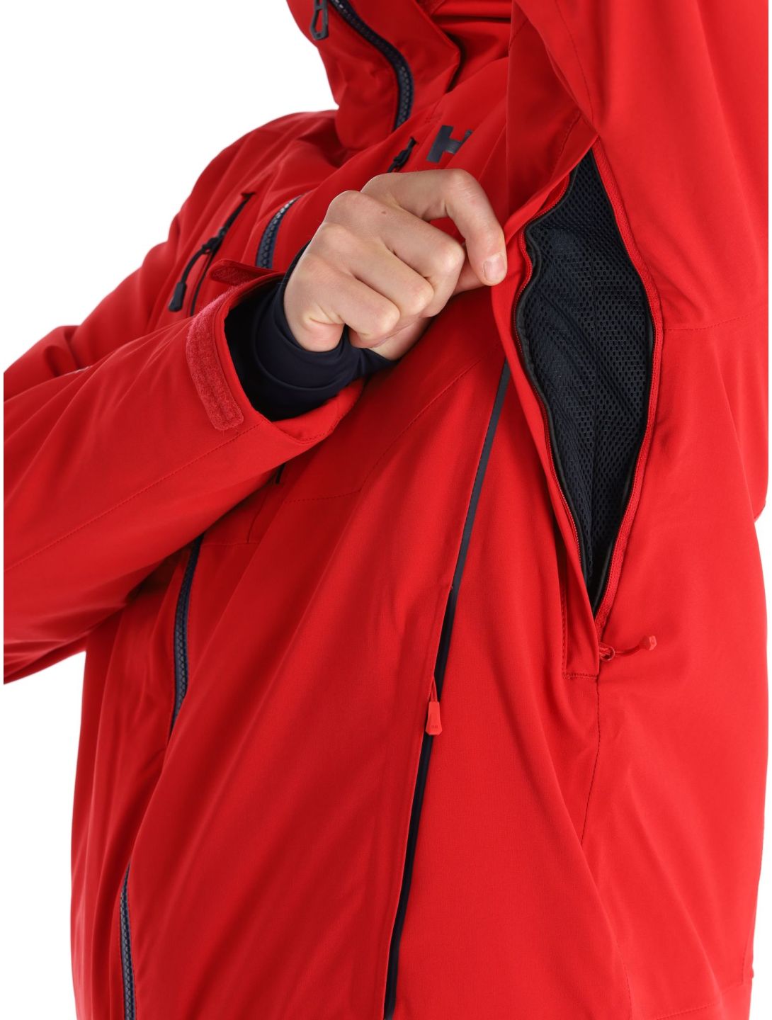 Helly Hansen, Alpha 4.0 Skijacke Herren Red rot 